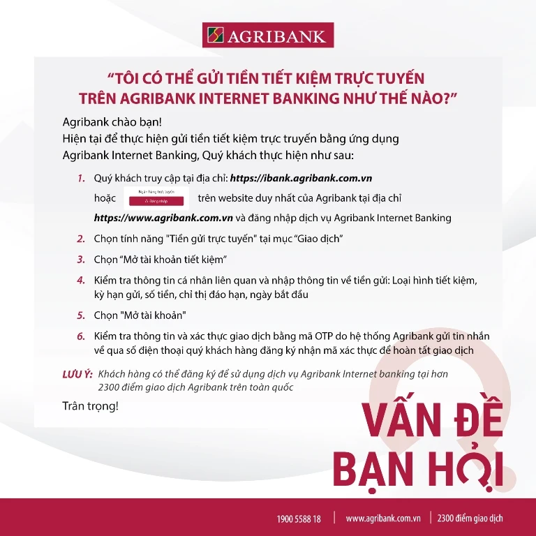 Gửi tiết kiệm ngân hàng Agribank để bảo vệ tài chính