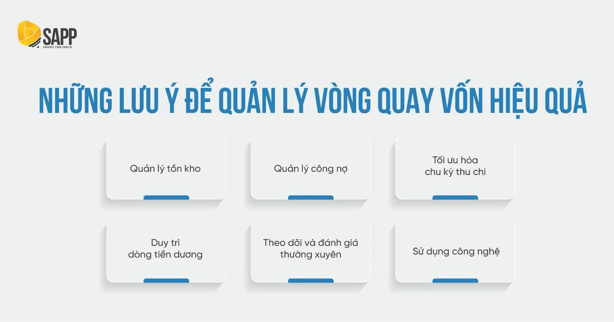 Cách tính vòng quay vốn lưu động cho doanh nghiệp hiệu quả