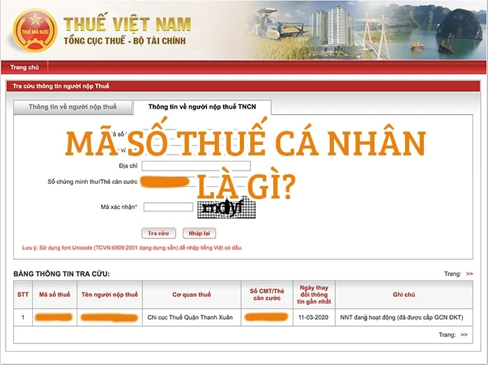 Tại sao mã số thuế cá nhân là cần thiết cho bạn