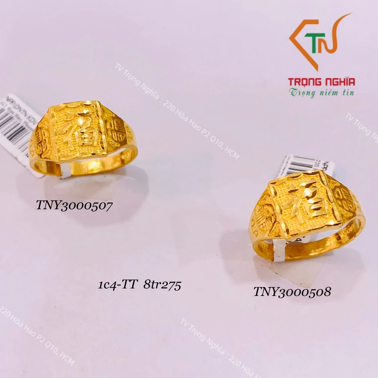 Nhẫn vàng 24K 1 chỉ - Biểu tượng của sự sang trọng