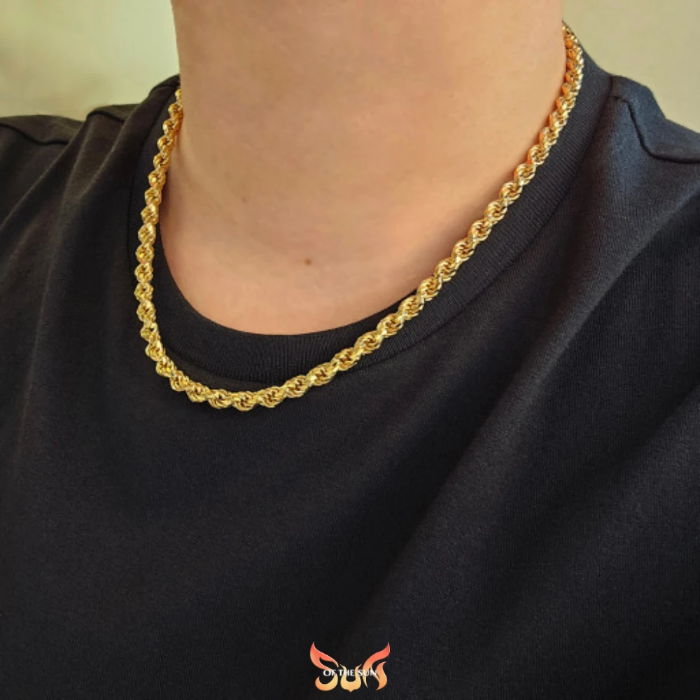 Dây chuyền vàng nam 24K - Biểu tượng đẳng cấp và phong cách