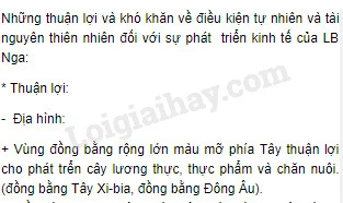 Khó khăn tự nhiên ảnh hưởng đến kinh tế Nga