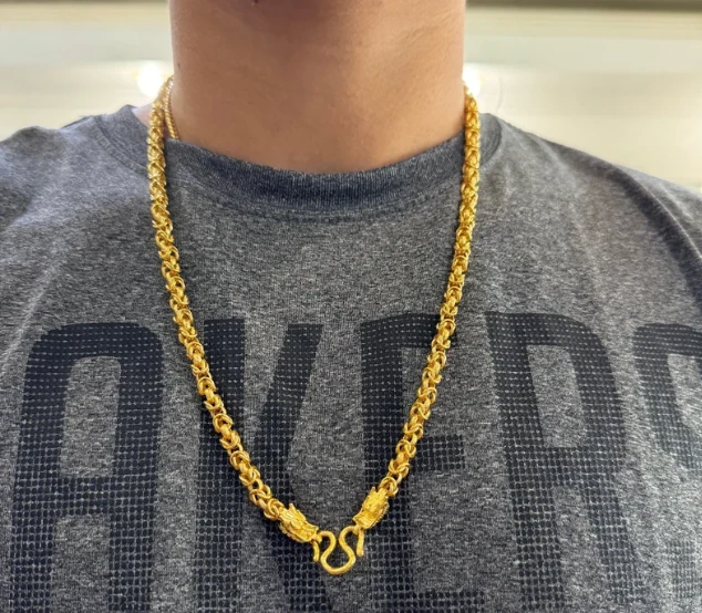 Dây chuyền vàng nam 9999: Đầu tư và phong cách hoàn hảo