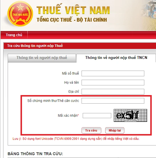Hướng dẫn tra mã số thuế cá nhân online nhanh chóng