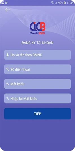 Dựa vào cic dang nhap để quản lý thông tin tín dụng