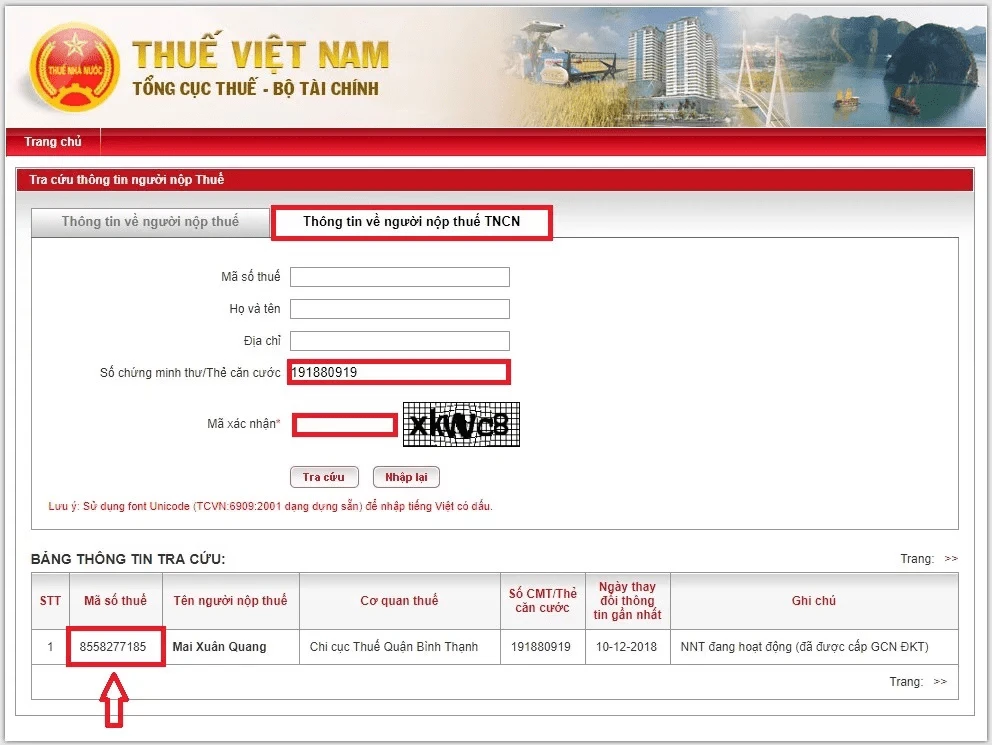 Tìm Hiểu Về Mã Số Thuế Cá Nhân Tại tracuunnt